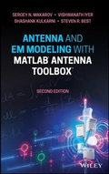 Cover: Antenna and EM Modeling with MATLAB Antenna Toolbox - Wiley