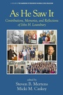 Cover: As He Saw It - Information Age Publishing