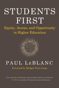 Cover: Students First - Harvard Educational Publishing Group