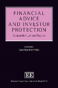 Cover: Financial Advice and Investor Protection - Edward Elgar Publishing