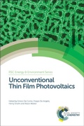 Cover: Unconventional Thin Film Photovoltaics - Royal Society of Chemistry