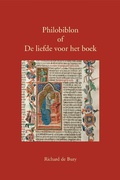Cover: Richard de Bury, Philobiblon of De liefde voor het boek - Peeters Publishers