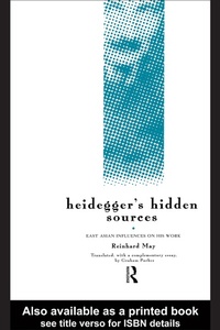 Enlarge image Cover: Heidegger's Hidden Sources - Routledge