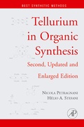Cover: Tellurium in Organic Synthesis - Academic Press