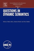 Cover: Questions in Dynamic Semantics - Brassey's (UK) Ltd