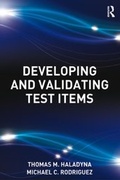 Cover: Developing and Validating Test Items - Routledge