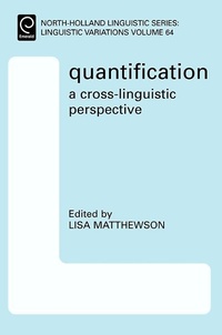 Enlarge image Cover: Quantification: A Cross-Linguistic Perspective - Brassey's (UK) Ltd