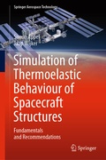 Cover: Simulation of Thermoelastic Behaviour of Spacecraft Structures - Springer