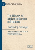 Cover: The History of Higher Education in Thailand - Palgrave Macmillan