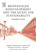 Cover: Brownfields Redevelopment and the Quest for Sustainability - Elsevier