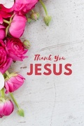 Abbildung von: JESUS, Thank YOU... - Lulu.com