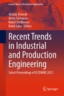 Cover: Recent Trends in Industrial and Production Engineering - Springer