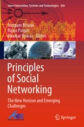 Cover: Principles of Social Networking - Springer