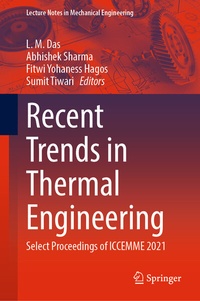 Enlarge image Cover: Recent Trends in Thermal Engineering - Springer