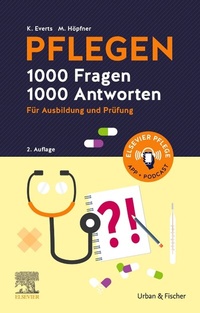 Abbildung von: PFLEGEN 1000 Fragen, 1000 Antworten - Urban & Fischer