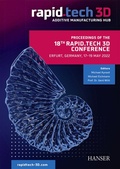 Cover: Proceedings of the 17th Rapid.Tech 3D Conference Erfurt, Germany, 22 -23 June 2021 - Hanser
