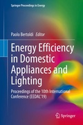 Cover: Energy Efficiency in Domestic Appliances and Lighting - Springer
