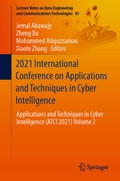 Cover: 2021 International Conference on Applications and Techniques in Cyber Intelligence - Springer
