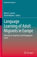 Cover: Language Learning of Adult Migrants in Europe - Springer