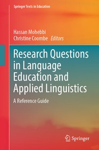 Enlarge image Cover: Research Questions in Language Education and Applied Linguistics - Springer