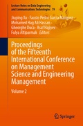 Cover: Proceedings of the Fifteenth International Conference on Management Science and Engineering Management - Springer