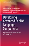 Cover: Developing Advanced English Language Competence - Springer