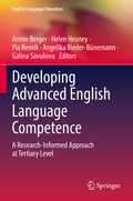 Cover: Developing Advanced English Language Competence - Springer