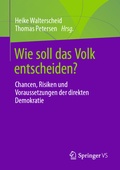 Cover: Wie soll das Volk entscheiden? - Springer VS