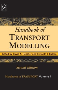 Enlarge image Cover: Handbook of Transport Modelling - Elsevier