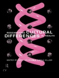 Cover: Researching Cultural Differences in Health - Routledge
