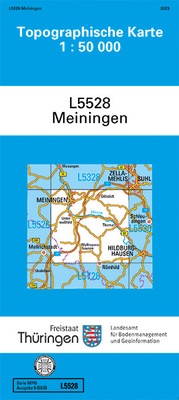 Abbildung von: Meiningen - Thüringer Landesamt für Bodenmanagement und Geoinformation