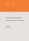 Cover: Dissecting aid fragmentation - German Institute of Development and Sustainability (IDOS) gGmbH
