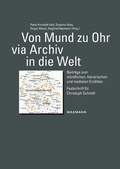 Cover: Von Mund zu Ohr via Archiv in die Welt - Waxmann