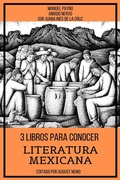 Cover: 3 Libros para Conocer Literatura Mexicana - Tacet Books