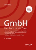 Cover: GmbH - Handbuch f&uuml;r die Praxis - Manz