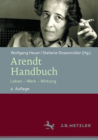 Abbildung von: Arendt-Handbuch - J.B. Metzler