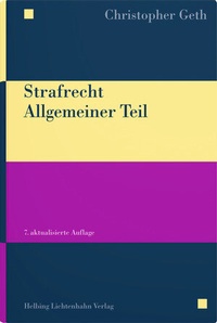 Enlarge image Cover: Strafrecht Allgemeiner Teil - Helbing & Lichtenhahn