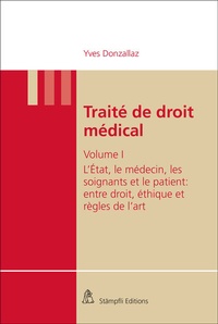 Abbildung von: Traité de droit médical - Stämpfli Verlag