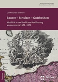 Abbildung von: Bauern - Schulzen - Gutsbesitzer - Tectum Wissenschaftsverlag