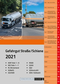Abbildung von: ADR/RID 2021 - Gefahrgut Straße/Schiene - Verkehrs-Verlag Fischer