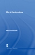 Cover: Moral Epistemology - Routledge