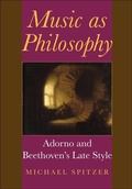 Cover: Music as Philosophy - Indiana University Press