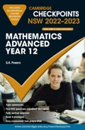 Cover: Cambridge Checkpoints NSW Mathematics Advanced Year 12 2022-2023 - Cambridge University Press
