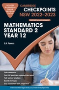 Cover: Cambridge Checkpoints NSW Mathematics Standard 2 Year 12 2022-2023 - Cambridge University Press