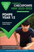 Cover: Cambridge Checkpoints NSW Personal Development, Health and Physical Education Year 12 2022-2023 - Cambridge University Press