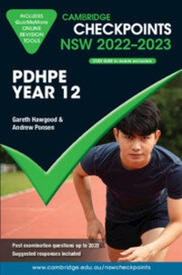 Abbildung von: Cambridge Checkpoints NSW Personal Development, Health and Physical Education Year 12 2022-2023 - Cambridge University Press