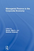 Cover: Managerial Finance in the Corporate Economy - Routledge