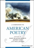 Cover: A Companion to American Poetry - Wiley
