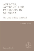 Cover: Affects, Actions and Passions in Spinoza - Edinburgh University Press