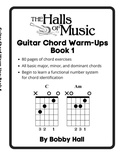 Cover: The Halls of Music Chord Warmups for Guitar Book 1 - Lulu.com